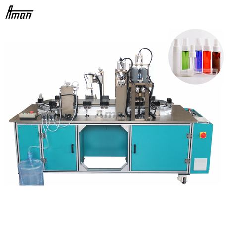 Liquid Perfume Electric Automatic Filling Capping Machine Line