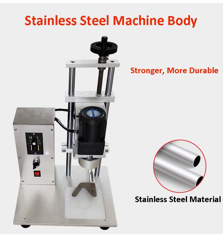 Manual Semi Automatic Bottle Glass Bottle Capping Sealing Machines