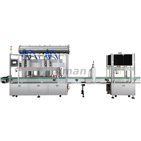Automatic Liquid Filling Capping Machine in Line